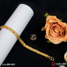 Best Quality Durable Design Gold Plated Kohli Bracelet for Men - BR - 002