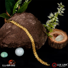 Best Quality Durable Design Gold Plated Kohli Bracelet for Men - BR - 002