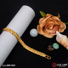 Awesome Design Gold Plated Pokal Bracelet for Men - BR - 003