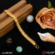 Awesome Design Gold Plated Pokal Bracelet for Men - BR - 003
