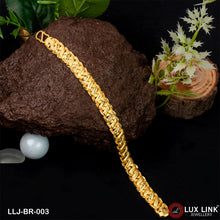 Awesome Design Gold Plated Pokal Bracelet for Men - BR - 003