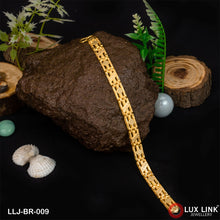 1 Gram Gold Plated Excellent Design Bracelet for Men - BR - 009
