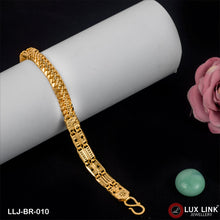 1 Gram Gold Plated 2 In 1 Nawabi Artisanal Design Bracelet For Men - BR - 010