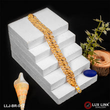 1 Gram Gold Plated Awesome Design Pokal Bracelet for Men - BR - 012