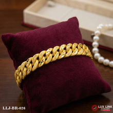 Latest Design Gold Plated Pokal Bracelet for Men - BR - 026