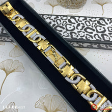 Cartier Design Men’s Fashion Gold Pleted Jaguar Logo Bracelet For Men - BR - 117