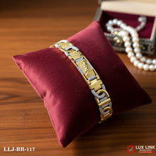 Cartier Design Men’s Fashion Gold Pleted Jaguar Logo Bracelet For Men - BR - 117