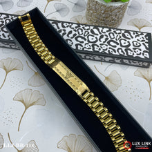 Crown Exquisite Design High-quality Golden Color Bracelet For Men - BR - 118