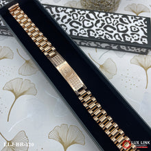 Excellent Design Best Quality Rose Gold Color Bracelet For Men - BR - 120