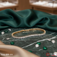 Gorgeous Design with Diamond Glittering Design Bracelet for Men - BR - 121