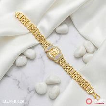 Nice Looking Men's Fashion Om Logo Bracelet For Men BR -126