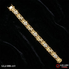 Gold Plated Gorgeous Design Bracelet For Men BR -127