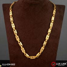1 Gram Gold Plated Fabulous Design Nawabi Chain for Men - CH - 002