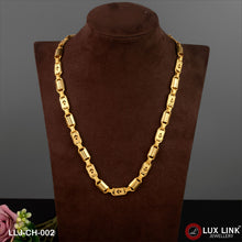 1 Gram Gold Plated Fabulous Design Nawabi Chain for Men - CH - 002
