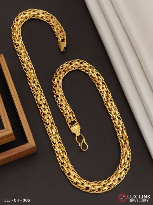 Exclusive Linked Round Kadi Chain for Men - CH-005