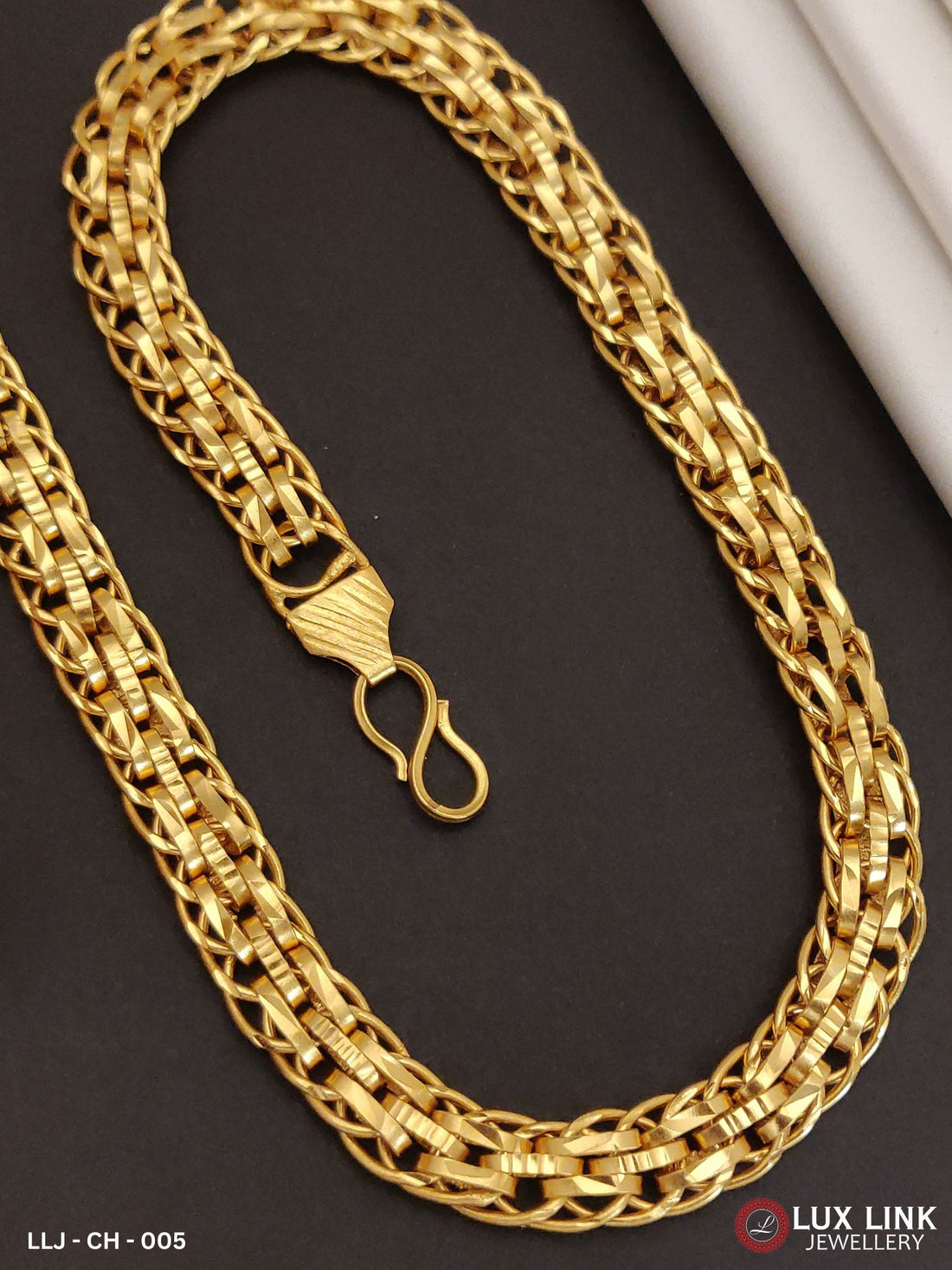 Exclusive Linked Round Kadi Chain for Men - CH-005