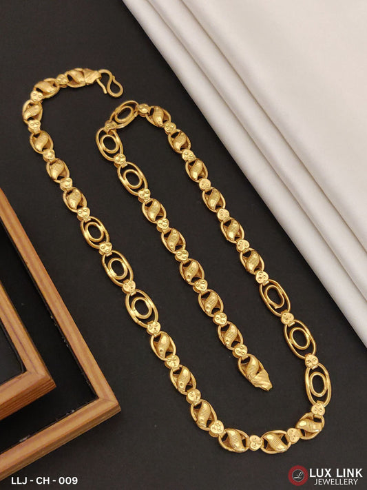 Exclusive Nawabi Detailed Design Chain for Men - CH - 009