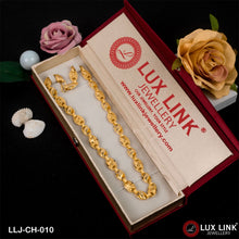 1 Gram Gold Plated Funky Design Kohli Chain for Men - CH - 010