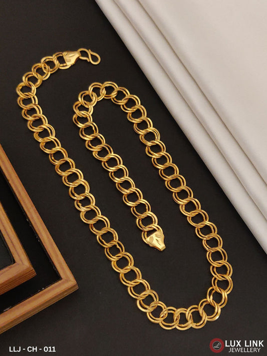 Classical Gold Finish Kadi Chain for Men - CH - 011