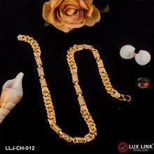 1 Gram Gold Forming Pokal Nawabi Superior Quality Unique Design Chain - CH - 012