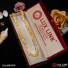 1 Gram Gold Forming Pokal Nawabi Superior Quality Unique Design Chain - CH - 012