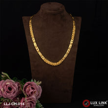 1 Gram Gold Plated Amazing Design Nawabi With Kohli Chain for Men - CH - 014