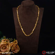 Kadi Linked High-quality Eye-catching Design Gold Plated Chain For Men - CH - 017