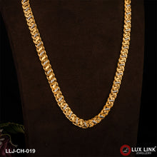 1 Gram Gold Plated Popular Design Pokal Chain for Men - CH - 019