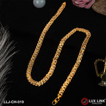 1 Gram Gold Plated Popular Design Pokal Chain for Men - CH - 019