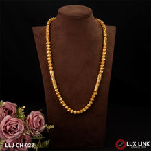 Rajwadi Popular Design Gold Plated Chain for Men - CH - 023