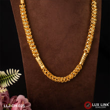 1 Gram Gold Plated Rajwadi Designer Design Best Quality Chain For Men - CH - 025