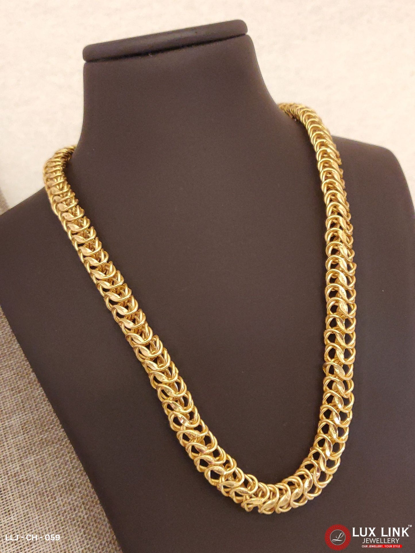 Superior Kankhajura Heavy Looking Chain for Men -CH-059