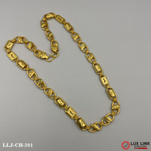 Prominent Design Gold Plated Nawabi Chain for Men - CH - 201