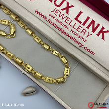 2 In 1 Exclusive Design Gold Plated Nawabi Chain For Men - CH - 206