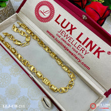 Prominent Design Gold Plated Kohli Nawabi Chain for Men - CH-211