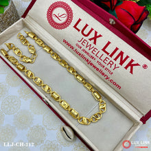 Fashionable Design Gold Plated Kohli Chain for Men - CH-212