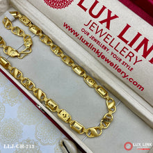 Prominent Design Gold Plated Kohli Chain for Men - CH- 213
