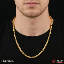 Gold-Tone Rope Chain For Men CH -224