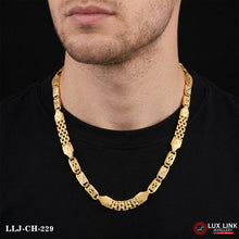 1 Gram Gold Plated Prominent Design Pokal Kohli Chain for Men CH -229