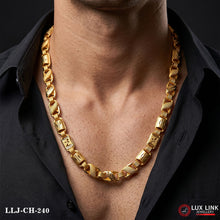 1 Gram Gold Plated Best Quality Nawabi Chain for Men CH -240