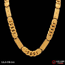 Gold Plated Nawabi With Pokal Glittering Design Chain for Men CH-241