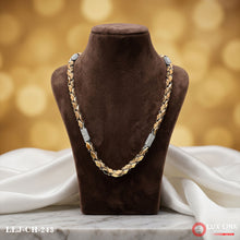 This item is a dual-tone Italian-style designer chain For Men CH -243