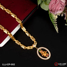 1 Gram Gold Plated Kashtbhanjan Dev Popular Design Pendant With Chain for Men (CP-002)