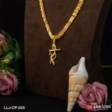 1 Gram Gold Formig Krishna With Diamond Best Quality Chain Pendant Combo (CP - 005)