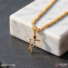 1 Gram Gold Formig Krishna With Diamond Best Quality Chain Pendant For Men PD -012