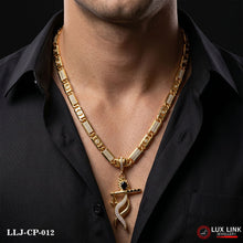 1 Gram Gold Formig Krishna With Diamond Best Quality Chain Pendant For Men PD -012