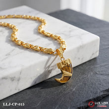 1 Gram Gold Plated Lion Nail Latest Design Chain Pendant Combo For Men PD -015