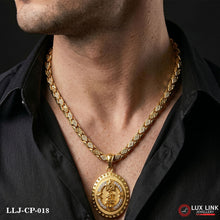 Jay Shree Ram Unique Design Premium-grade Quality Chain Pendant Combo For Men CP -018