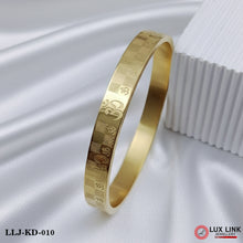 Om Exceptional Design High-Quality Golden Kada for Men - KD - 010