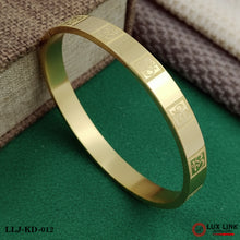 Beautiful Om Design Premium-Grade Quality Golden Color Kada - KD - 012